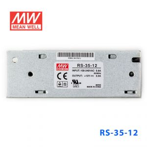 RS-35-12 35W 12V3A 单路输出明纬开关电源(G3系列-高性能内置有外壳) 