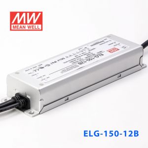ELG-150-12B  120W  12V 10A  B型(0～10V/PWM/电阻调光)/铝壳IP67/100～305Vac输入)明纬PFC防水LED电源