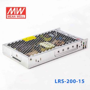 LRS-200-15 210W 15V14A输出（输入电压开关选择型)明纬超薄高性能开关电源 