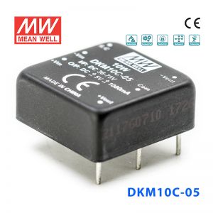 DKM10C-05 10W 36~75V 转 ±5V 1A 非稳压双路输出DC-DC模块电源