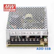 ADD-55B 55W 27.6V2A ＋5V4A 双路输出带浮充电明纬不间断安防电源