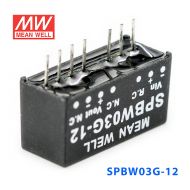 SPBW03G-12 3W 18~75V 转 12V 0.25A 稳压单路输出DC-DC模块电源