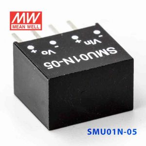 SMU01N-05  1W  24V-5V  非稳压单路输出明纬DC-DC转换模块电源