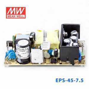 EPS-45-7.5 45W 7.5V5.4A 单路输出裸板高效低空载损耗明纬开关电源