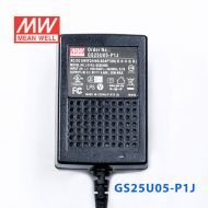 GS25U05-P1J 25W 5V4A 输出绿色能源明纬墙插电源适配器(美式插头) 