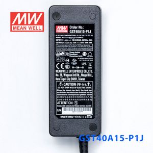 GST40A15-P1J 40W 15V2.67A高效能低空载损耗绿色节能桌上型适配器