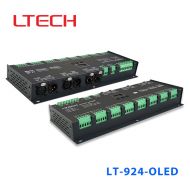 LT-924－OLED          24路恒压DMX解码器