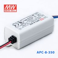 APC-8-350 8W 11-23V  350mA 明纬牌恒流输出防水塑壳LED照明电源