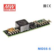 NID35-5台湾明纬5V 0~3.5A 35W左右非绝缘型单组输出变换器