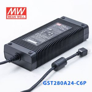 GST280A24-C6P 280W 24V11.67A高效能低空载损耗绿色节能桌上型适配器