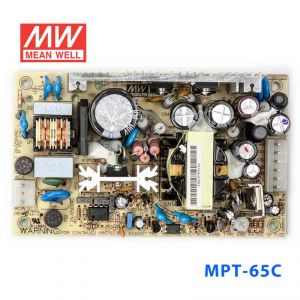 MPT-65C  65W +5V 7A  +15V 2.6A  -15V 0.7A  三路输出微漏电医用无外壳明纬开关电源