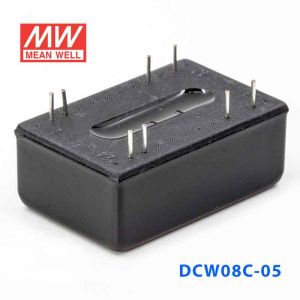 DCW08C-05  8W  36~72V  输入  ±5V  稳压双路输出明纬DC-DC转换模块电源