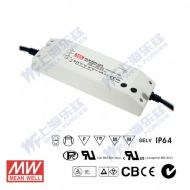 HLN-80H-54A  80W  54V 1.5A  高电压输入恒压+恒流PFC塑壳IP64防水LED电源(恒压值恒流值可设定) 