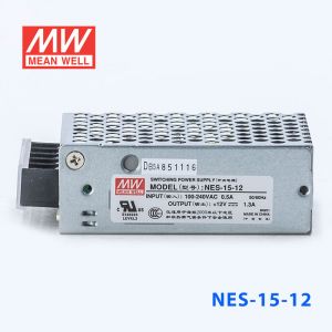 NES-15-12 15.6W 12V 1.3A 单路输出CCC认证明纬开关电源(NE系列)