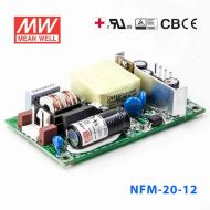 NFM-20-12  20W  12V 1.8A  微漏电PCB板单路输出板上插装型医用明纬开关电源