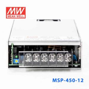 MSP-450-12  450W  12V 37.5A  单路输出带功率因素校正高可靠医疗型明纬开关电源
