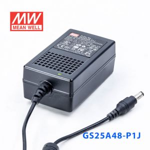 GS25A48-P1J 25W 48V0.52A 输出绿色能源明纬电源适配器(三线插口)