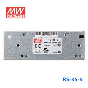 RS-35-5 35W 5V7A 单路输出明纬开关电源(G3系列-高性能内置有外壳) 