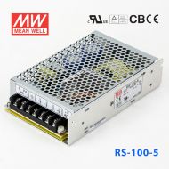 RS-150-5 150W 5V26A 单路输出明纬电源(G3系列-高性能内置有外壳)