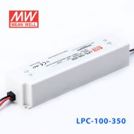 LPC-100-350    100W     350mA恒流输出明纬牌IP67防水塑壳LED电源
