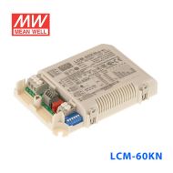 LCM-60KN台湾明纬95V开路电压60W左右多级输出恒流型LED驱动器