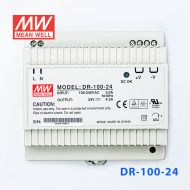 DR-100-24 100W 24V4.2A 单路输出Class II DIN导轨安装明纬开关电源