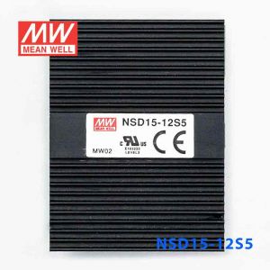 NSD15-12S5  15W  9.4~36V  输入 5V 稳压输出板上安装型明纬DC-DC变换电源