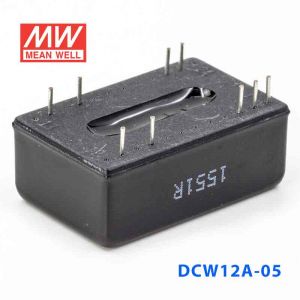 DCW12A-05  12W  9~18V 输入 ±5V  稳压双路输出明纬DC-DC转换模块电源