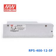 RPS-400-12-SF 400W 12V 33.3A   单路输出PFC微漏电流低空载损耗侧置风扇机壳型医用明纬开关电源