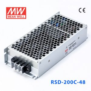 RSD-200C-48  200W  28.8~67.2V 输入 5V 4.2A  输出铁道专用明纬DC-DC转换电源 