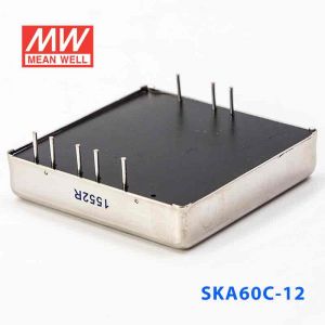 SKA60C-12 60W  36~72V  输入 12V 5A 明纬单路稳压输出DC-DC转换电源