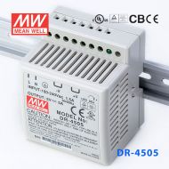 DR-4505 45W 5V5A 单路输出导轨安装明纬开关电源