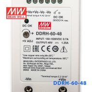 DDRH-60-48明纬60W 150~1500V输入 48V1.25A输出导轨DC-DC转换器
