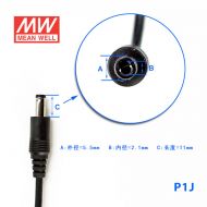 GS25U05-P1J 25W 5V4A 输出绿色能源明纬墙插电源适配器(美式插头) 