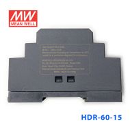 HDR-60-15 60W 15V 4A  单路输出明纬超薄型导轨安装电源