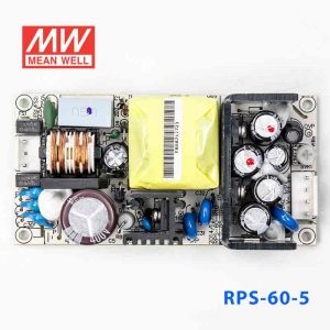 RPS-60-5  60W   5V  11A   单路输出微漏电低空载损耗小尺寸医用无外壳明纬开关电源