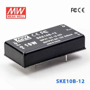 SKE10B-12  10W  18~36V  输入  12V 单路输出明纬DC-DC转换模块电源