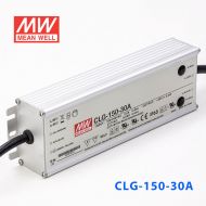 CLG-150-30A  150W  30V 5A 恒压+恒流PFC高效铝壳IP65防水LED电源(恒压恒流值可内部电位器调整) 