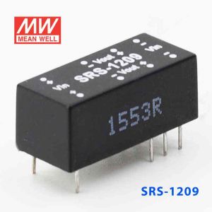 SRS-1209  0.5W  12V-9V  稳压单组输出明纬DC-DC转换模块电源