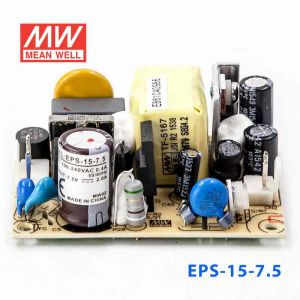 EPS-15-7.5 15W 7.5V2A单路输出低空载损耗高效率明纬裸板开关电源