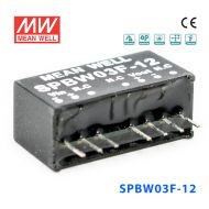 SPBW03F-12 3W 9~36V 转 12V 0.25A 稳压单路输出DC-DC模块电源