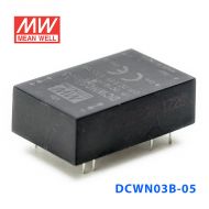 DCWN03B-05 3W 18~36V 转 ±5V 0.3A 非稳压双路输出DC-DC模块电源
