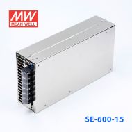 SE-600-15 600W 15V40A 单路输出明纬电源(SE系列-内置有外壳)