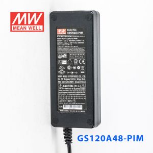 GS120A48-P1M 120W 48V2.5A 输出绿色能源明纬电源适配器(三线插口) 