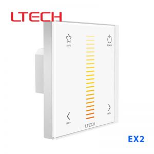 EX2   色温触摸欧式面板（控制方式：同步控制）