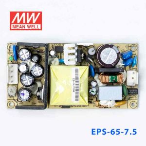 EPS-65-7.5 65W 7.5V8A 单路输出裸板高效低空载损耗明纬开关电源