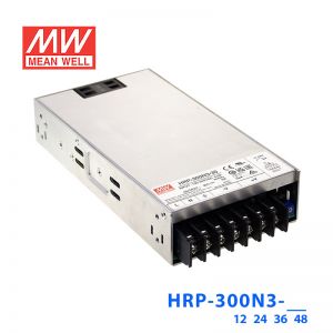 HRP-300N3-48明纬48V7A输出300W左右开关电源电机350%峰值功率