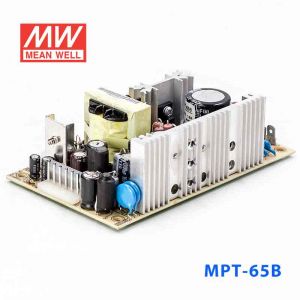 MPT-65B  65W +5V 7A +12V 3.2A -12V 0.7A  三路输出微漏电医用无外壳明纬开关电源