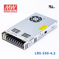 LRS-350-4.2 252W 4.2V60A输出（输入电压开关选择型)明纬超薄高性能开关电源