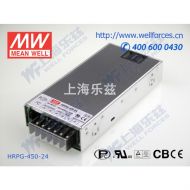 HRPG-450-24 450W 24V18.8A 高效率高性能带线损补偿低空耗开关电源
